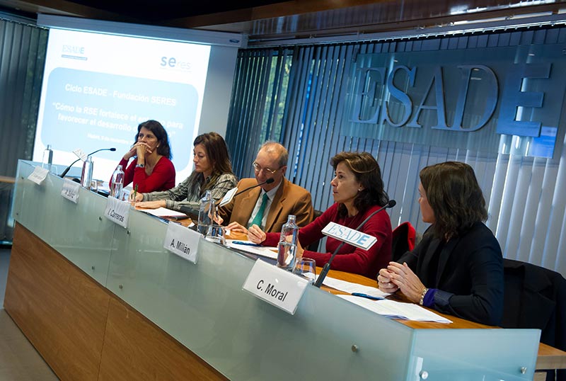Ciclo SERES- ESADE. ¿Cómo la RSE fortalece el entorno para favorecer el desarrollo de negocio? 